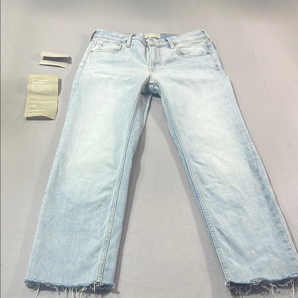 Everlane jeans the cropped shortie so 25
